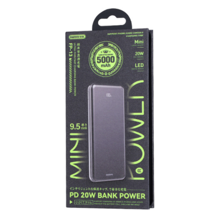 Power bank ultra-fine à charge rapide PD20W 5 | Smarty Paris